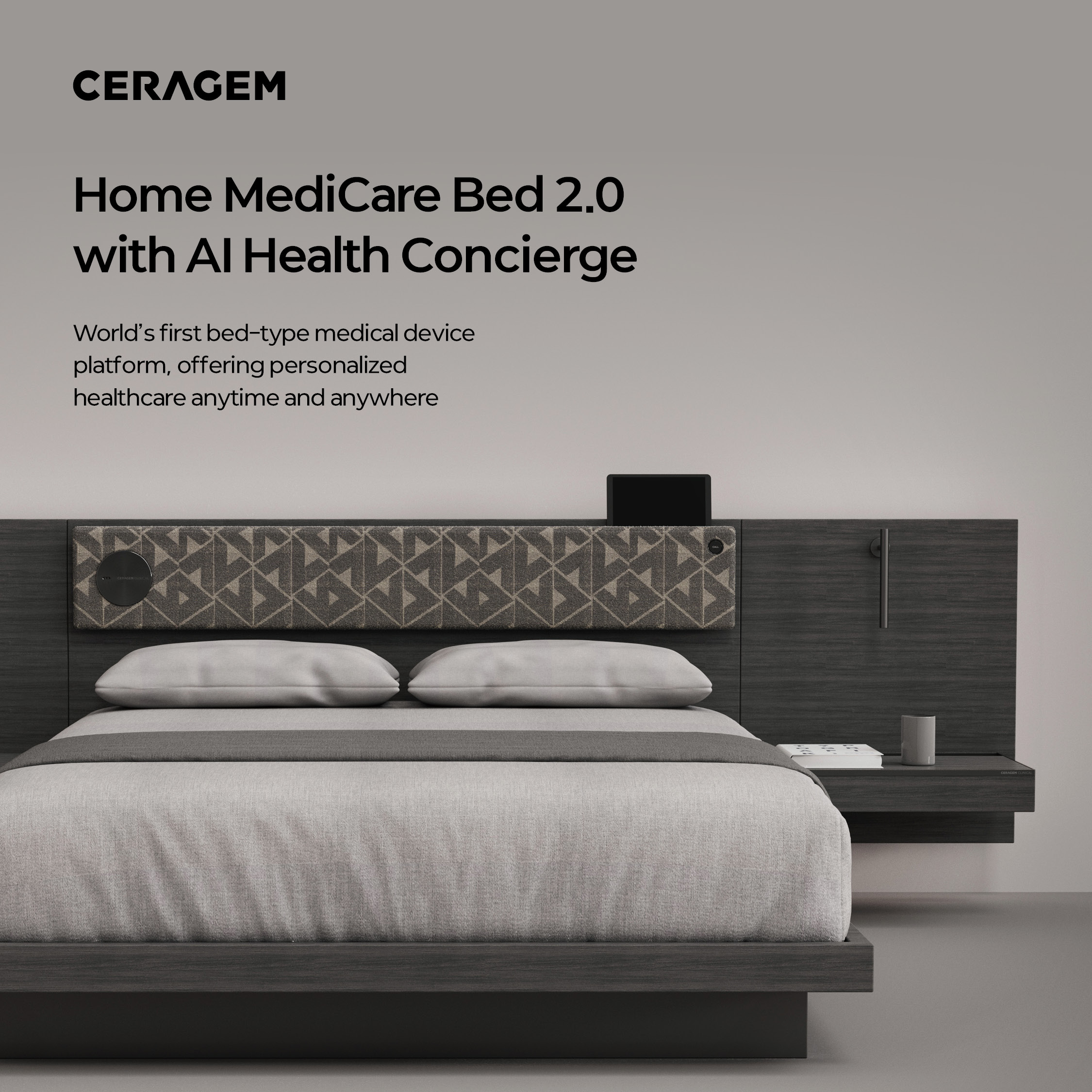 Home MediCare Bed 2.0 with AI Health Concierge